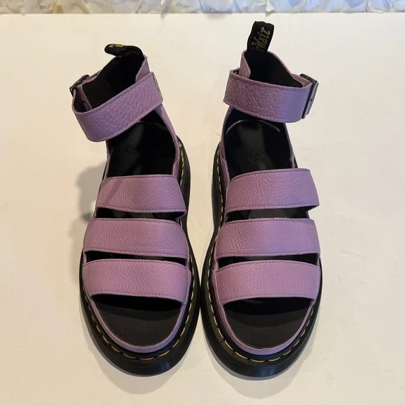 Dr. Martens Lavender Strappy Sandals - Picture 1 of 5
